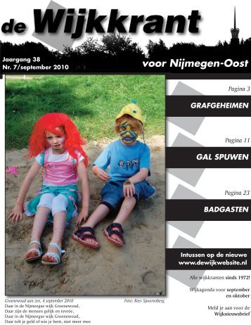 09 2010 - De Wijkwebsite voor Nijmegen-Oost