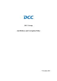 DCC Group Anti Bribery and Corruption Policy - DCC plc