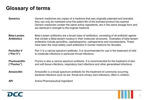 Investor Presentation DCC Healthcare Acquisition of Kent ...