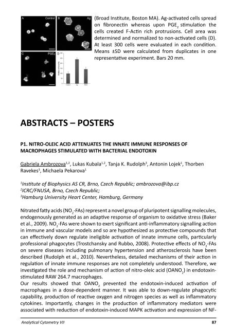 ABSTRACTS â ORAL PRESENTATIONS - AMCA, spol. s r.o.