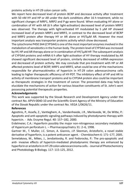 ABSTRACTS â ORAL PRESENTATIONS - AMCA, spol. s r.o.