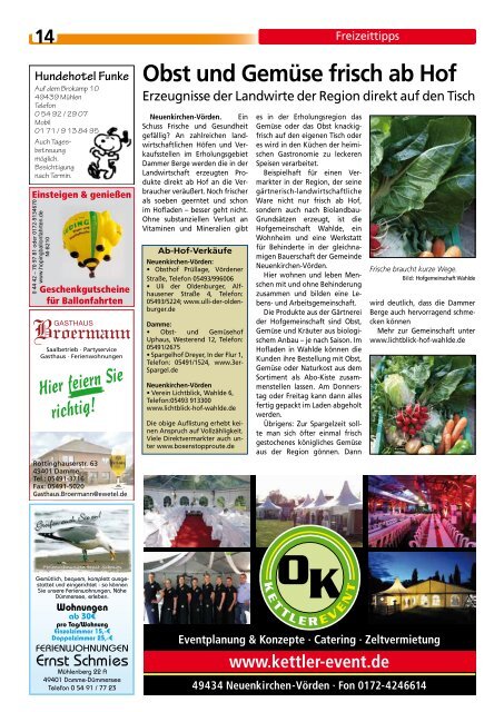 Gästezeitung Freizeit@ktiv 2015