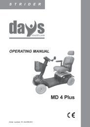 Operating Manual - Days Healthcare