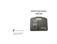 TENS-3000 Operations Manual