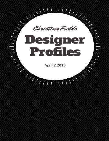 Designer Profiles