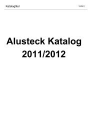 Alusteck Katalog 2011/2012