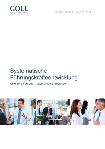 Systematische Führungskräfteentwicklung