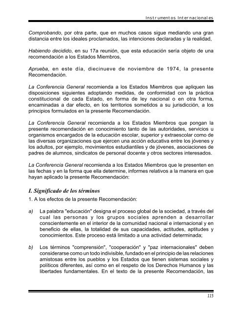 Educación en derechos humanos - codhem