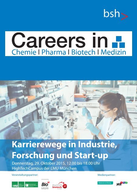 Karrierewege in Industrie, Forschung und Start-up