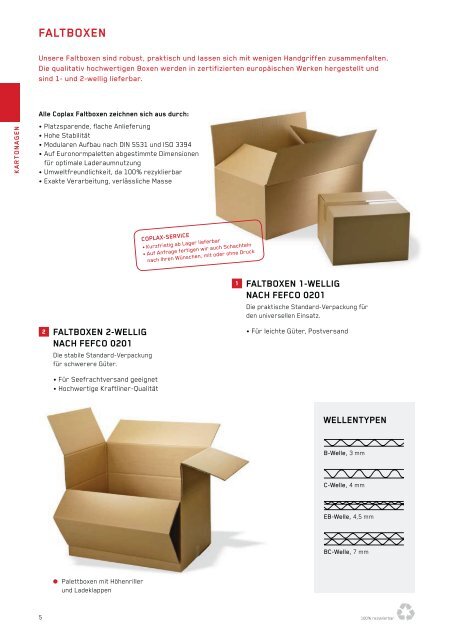 Gesamtkatalog - Coplax Verpackungen AG