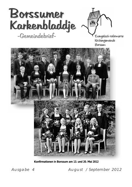 Ausgabe 4 - August 2012 - Evangelisch-reformierte ...