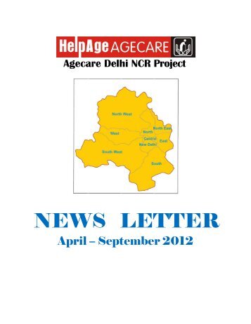 Delhi NCR - Helpage India Programme