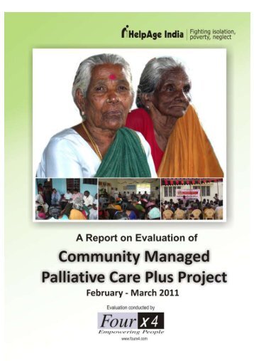 Palliative Care Project evaluation - Helpage India Programme