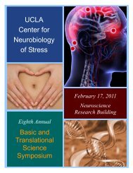 UCLA Center for Neurobiology of Stress