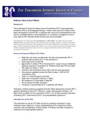 Inferior Vena Cava Filters - Activeweb Medical Solutions