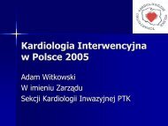 Kardiologia Interwencyjna w Polsce 2005