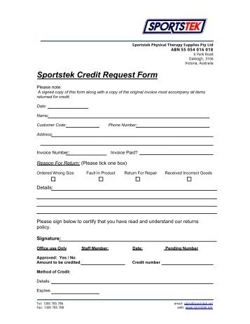credit request form tattersalls