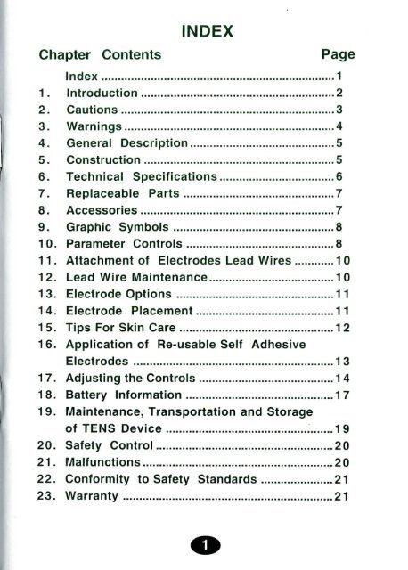 Promed 300 Operations Manual