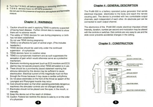 Promed 300 Operations Manual