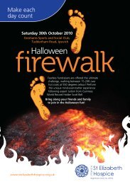 STEH Halloween firewalk form AW - St Elizabeth Hospice