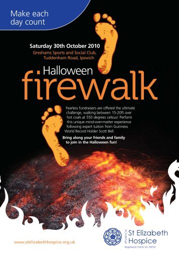 STEH Halloween firewalk form AW - St Elizabeth Hospice