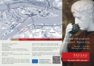 Museumsfolder - RömerMuseum Kastell Boiotro - Passau