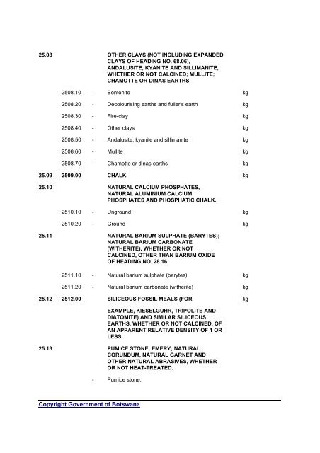 CAP 50-03 Customs and Excise Duty Act - BURS