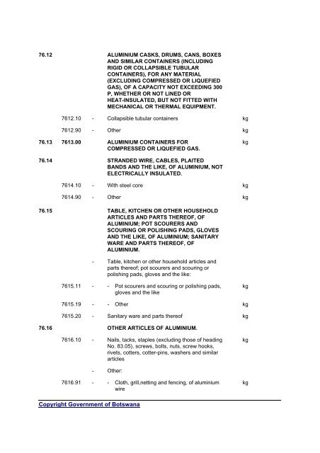 CAP 50-03 Customs and Excise Duty Act - BURS