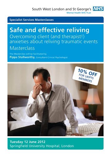 Safe and effective reliving - ukpts