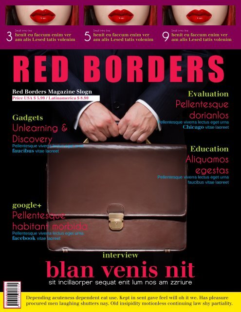 RED BORDERS