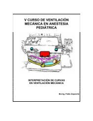 v curso de ventilación mecánica en anestesia pediátrica