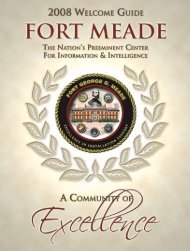 About Fort Meade - DCMilitary.com