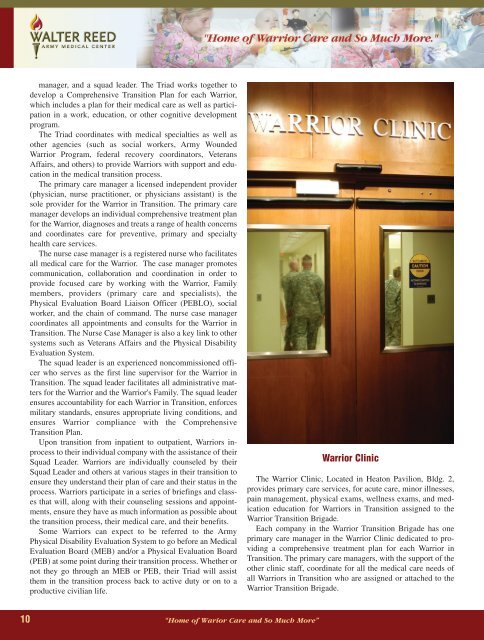 About Walter Reed Army Medical Center - DCMilitary.com