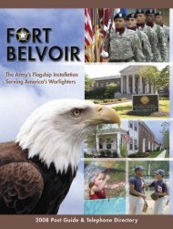 Fort Belvoir - DCMilitary.com