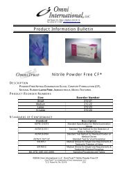 Powder Free Nitrile Gloves - Trans Med USA