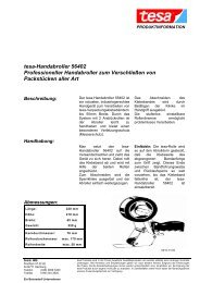 tesa-Handabroller 56402 Professioneller Handabroller zum ...