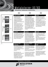 Montagehandleiding XEXD - Metaloterm