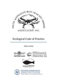 Blue Crab Pot Fishers Ecological Code of Practice - OceanWatch ...