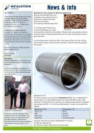 MetalotermÃ‚Â® Flue systems for Biomass applications Biomass fuelled ...