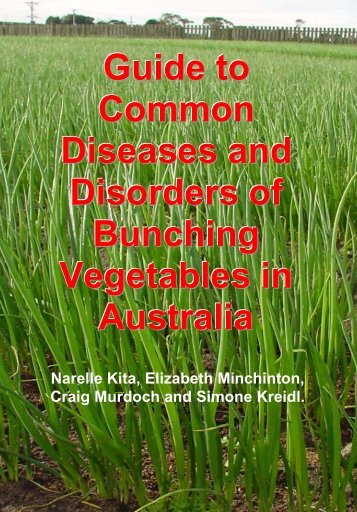 Guide to Common Diseases and Disorders of Bunching Vegetables ...