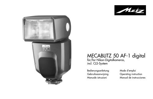 MECABLITZ 50 AF-1 digital - Materiel.net