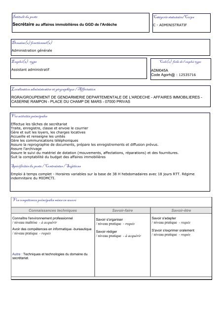 SecrÃ©taire AI GGD 07 N3A.pdf - Rhone-Alpes