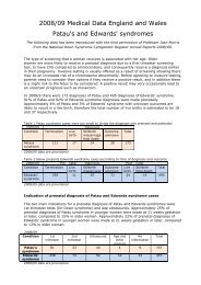 England and Wales Patau's and Edwards' syndrome.pdf - S.O.F.T.