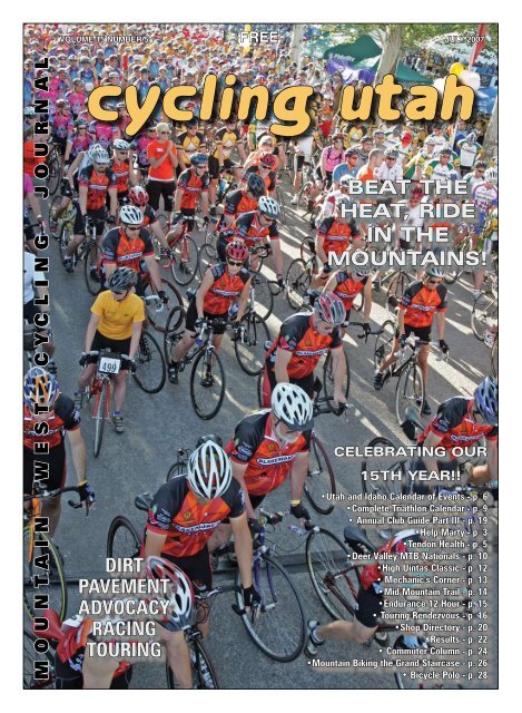 July 2007 Issue - Cycling Utah