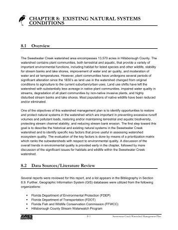 Sweetwater Creek Watershed Mgmt. Plan 2007 Update--Part 2