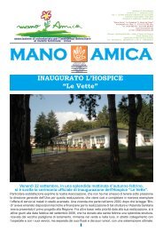 l'hospice âle vetteâ - Mano Amica