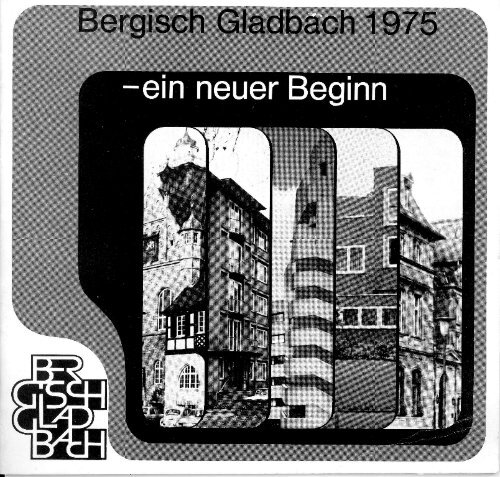 ein neuer Beginn... - Archiv des BGV Rhein-Berg