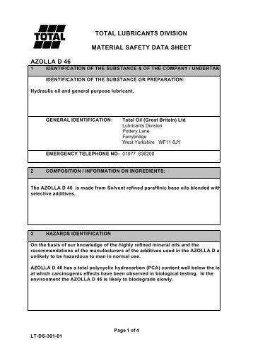 Azolla D46 - CHEMODEX Ltd