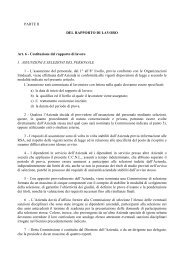 PARTE II DEL RAPPORTO DI LAVORO Art. 6 ... - Federambiente