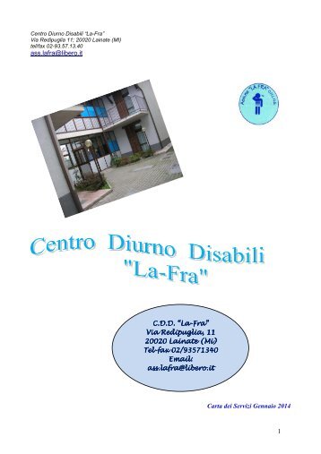 Carta dei Servizi - sanitari e socio-sanitari